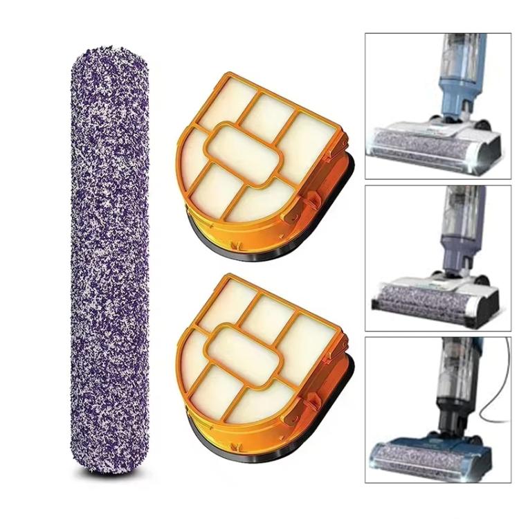 Roller Brush x 1 + Filter x 2 For Shark AW201 / WD201 / WD201 / WD101 / WD100 Sweeping Robot Vacuum Cleaner Accessories - free shipping - PMc TechLife - Order now!