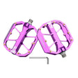 RACEWORK D029 CNC Triple Bearing Hollow Anti-slip Bicycle Pedals(Purple) - free shipping - PMc TechLife - Order now!