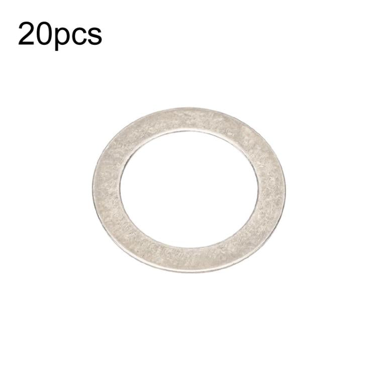 20pcs ZTTO Bicycle Pedal Stainless Steel Washer Mountain Bike Disc Protection Gasket - Others by ZTTO | Online Shopping South Africa | PMc TechLife | Buy Now Pay Later Mobicred