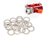 20pcs ZTTO Bicycle Pedal Stainless Steel Washer Mountain Bike Disc Protection Gasket