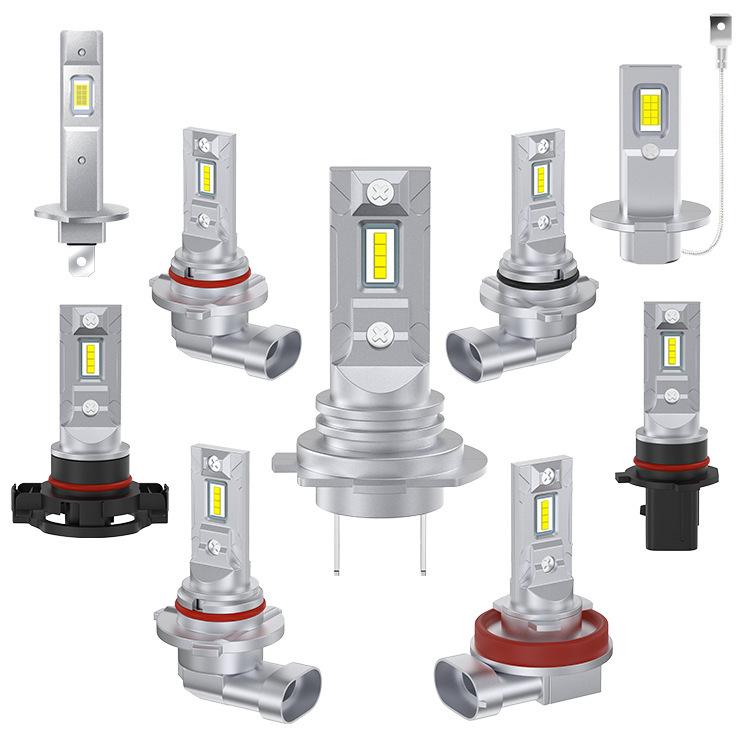 2pcs Mini 1:1 Direct Plug Car LED Headlight Bulb, Specifications: P13W(White Light)