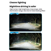 2pcs Mini 1:1 Direct Plug Car LED Headlight Bulb, Specifications: P13W(White Light)
