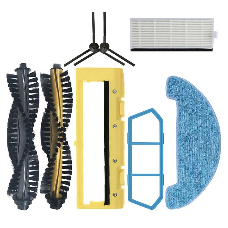 For ILIFE A4S / A40 / ECOVACS CEN550 Sweeping Robot Vacuum Cleaner Accessories Main Brush (Gray)