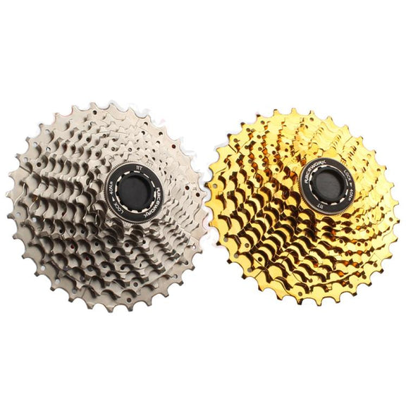 RACEWORK C0991A 11-speed Road Bicycle Cassette Flywheel, Color: Gold 11-34T