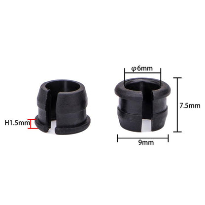 10pcs ZTTO Bicycle Schrader To Presta Rim Adapter Mountain Road Bike Valve Conversion Sleeve - Tire Valve Caps by ZTTO | Online Shopping South Africa | PMC Jewellery | Buy Now Pay Later Mobicred