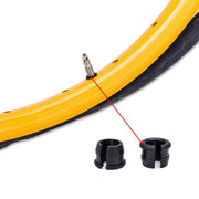 10pcs ZTTO Bicycle Schrader To Presta Rim Adapter Mountain Road Bike Valve Conversion Sleeve