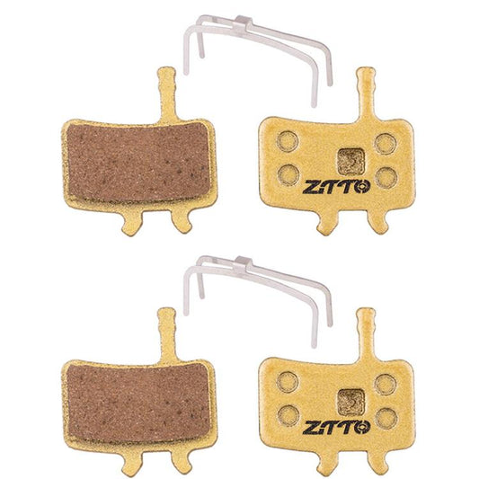 2pairs ZTTO Mountain Bike Full Metal Copper Base Lining Oil Disc Block Brake Pad, Model: MJ-02A - Bicycle Brake Parts by ZTTO | Online Shopping South Africa | PMC Jewellery | Buy Now Pay Later Mobicred