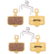 2pairs ZTTO Mountain Bike Full Metal Copper Base Lining Oil Disc Block Brake Pad, Model: MJ-02D - Bicycle Brake Parts by ZTTO | Online Shopping South Africa | PMc TechLife | Buy Now Pay Later Mobicred
