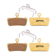 2pairs ZTTO Mountain Bike Full Metal Copper Base Lining Oil Disc Block Brake Pad, Model: MJ-02F