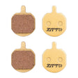 2pairs ZTTO Mountain Bike Full Metal Copper Base Lining Oil Disc Block Brake Pad, Model: MJ-04B - free shipping - PMc TechLife - Order now!