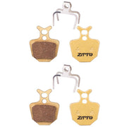 2pairs ZTTO Mountain Bike Full Metal Copper Base Lining Oil Disc Block Brake Pad, Model: MJ-05B