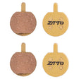 2pairs ZTTO Mountain Bike Full Metal Copper Base Lining Oil Disc Block Brake Pad, Model: MJ-11A - free shipping - PMc TechLife - Order now!