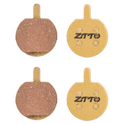 2pairs ZTTO Mountain Bike Full Metal Copper Base Lining Oil Disc Block Brake Pad, Model: MJ-11A