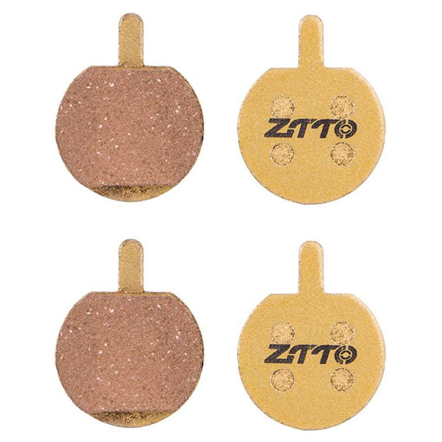 2pairs ZTTO Mountain Bike Full Metal Copper Base Lining Oil Disc Block Brake Pad, Model: MJ-11A
