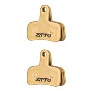 2pairs ZTTO Mountain Bike Full Metal Copper Base Lining Oil Disc Block Brake Pad, Model: MJ-11H