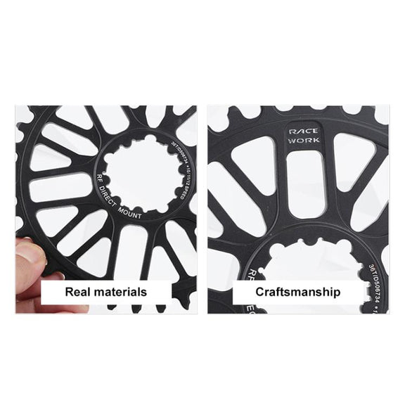 RACEWORK RK7788 Mountain Bike Direct Mount Chainwheel Road Bike Chainring, Spec: MTB 32T