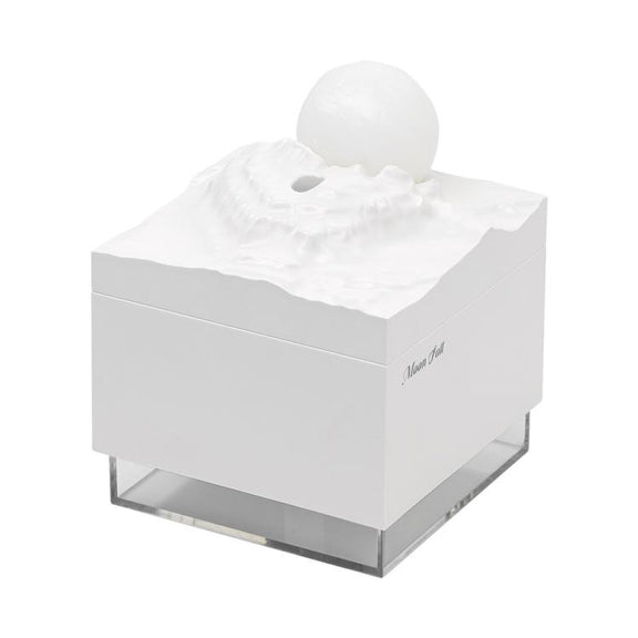 Moonfall Humidifier Aroma Diffuser Large Fog With Night Light Desktop Ornament(White)