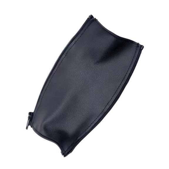For Sony WH-1000XM4 Headphones Headband Protective Cover Replacement Parts, Spec: Leather Zipper Black