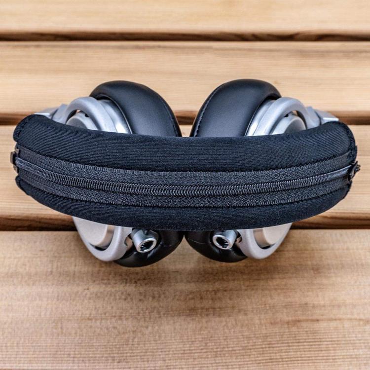 For Sony WH-1000XM4 Headphones Headband Protective Cover Replacement Parts, Spec: Leather Zipper Gold - free shipping - PMc TechLife - Order now!