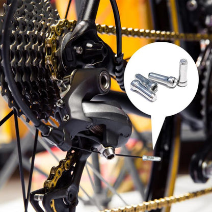 100pcs ZTTO Aluminum Bicycle Brake Shifter Bobbin Caps Mountain Bike Cable Tail Cap - free shipping - PMC Jewellery - Order now!