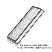 14pcs /Set For Xiaomi 1C / 2C / L10pro / D9 Sweeping Robot Accessories Main Side Brush Hepa Filter Mop Rag
