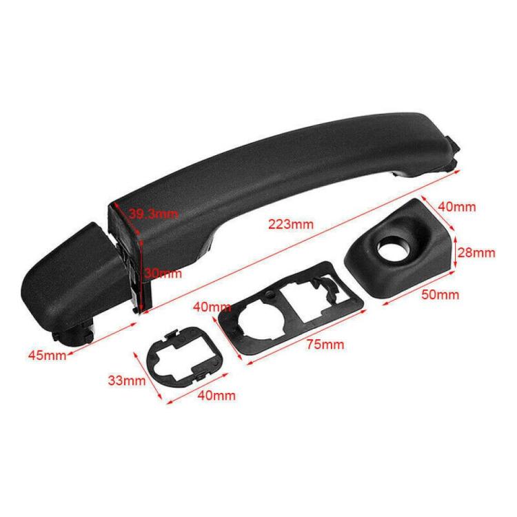 806067794R 806073022R 806075963R For Renault / Vauxhall Car Exterior Door Handles without Holder