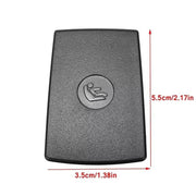 52207319686 For BMW F30 F31 3-Series Rear Child Seat Safety Anchor Cover(Black)
