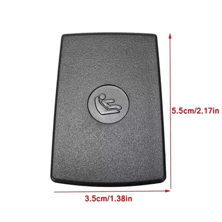 52207319686 For BMW F30 F31 3-Series Rear Child Seat Safety Anchor Cover(Black)