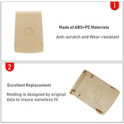 52207319686 For BMW F30 F31 3-Series Rear Child Seat Safety Anchor Cover(Beige)