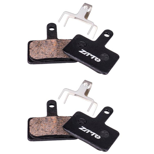 2pairs ZTTO Bicycle Disc Braking Pads Mountain Bike Semi-Metallic Resin Brake Pads, Model: MS-01B - Bicycle Brake Parts by ZTTO | Online Shopping South Africa | PMC Jewellery | Buy Now Pay Later Mobicred