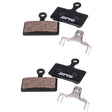 2pairs ZTTO Bicycle Disc Braking Pads Mountain Bike Semi-Metallic Resin Brake Pads, Model: MS-01F - Bicycle Brake Parts by ZTTO | Online Shopping South Africa | PMc TechLife | Buy Now Pay Later Mobicred