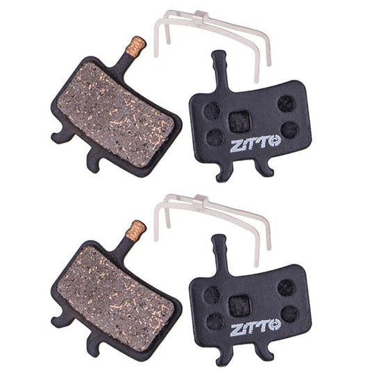 2pairs ZTTO Bicycle Disc Braking Pads Mountain Bike Semi-Metallic Resin Brake Pads, Model: MS-02A - free shipping - PMC Jewellery - Order now!