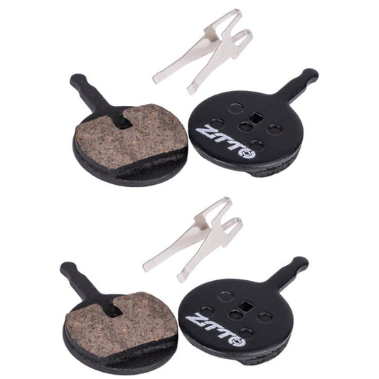2pairs ZTTO Bicycle Disc Braking Pads Mountain Bike Semi-Metallic Resin Brake Pads, Model: MS-02B - Bicycle Brake Parts by ZTTO | Online Shopping South Africa | PMC Jewellery | Buy Now Pay Later Mobicred
