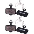 2pairs ZTTO Bicycle Disc Braking Pads Mountain Bike Semi-Metallic Resin Brake Pads, Model: MS-02D - free shipping - PMc TechLife - Order now!