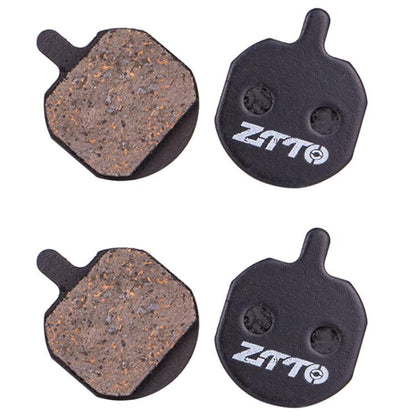 2pairs ZTTO Bicycle Disc Braking Pads Mountain Bike Semi-Metallic Resin Brake Pads, Model: MS-04B - Bicycle Brake Parts by ZTTO | Online Shopping South Africa | PMC Jewellery | Buy Now Pay Later Mobicred