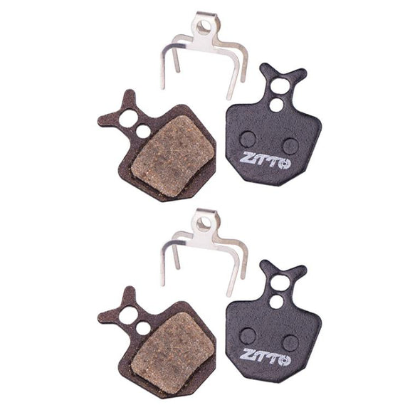 2pairs ZTTO Bicycle Disc Braking Pads Mountain Bike Semi-Metallic Resin Brake Pads, Model: MS-05B
