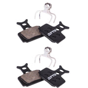 2pairs ZTTO Bicycle Disc Braking Pads Mountain Bike Semi-Metallic Resin Brake Pads, Model: MS-05C