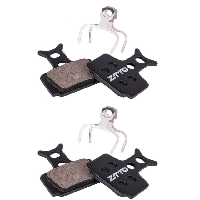 2pairs ZTTO Bicycle Disc Braking Pads Mountain Bike Semi-Metallic Resin Brake Pads, Model: MS-05C