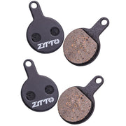 2pairs ZTTO Bicycle Disc Braking Pads Mountain Bike Semi-Metallic Resin Brake Pads, Model: MS-07C