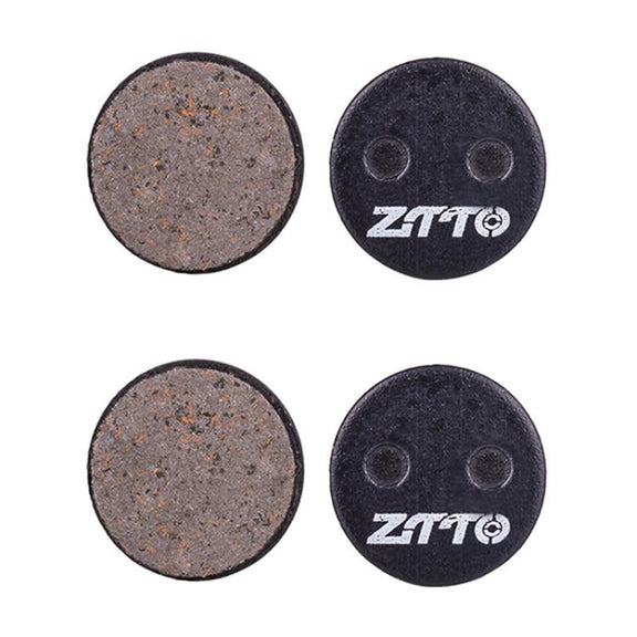 2pairs ZTTO Bicycle Disc Braking Pads Mountain Bike Semi-Metallic Resin Brake Pads, Model: MS-08A
