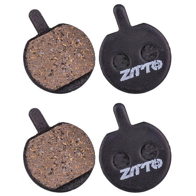 2pairs ZTTO Bicycle Disc Braking Pads Mountain Bike Semi-Metallic Resin Brake Pads, Model: MS-11A