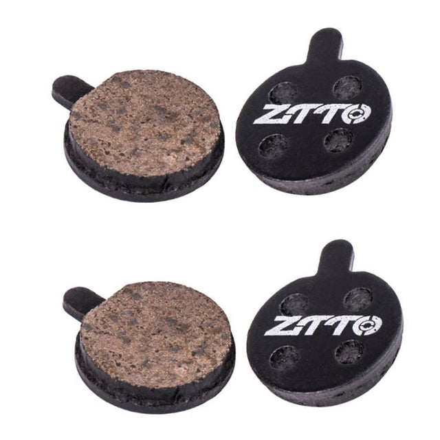 2pairs ZTTO Bicycle Disc Braking Pads Mountain Bike Semi-Metallic Resin Brake Pads, Model: MS-11C