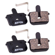 2pairs ZTTO Bicycle Disc Braking Pads Mountain Bike Semi-Metallic Resin Brake Pads, Model: MS-11E