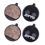 2pairs ZTTO Bicycle Disc Braking Pads Mountain Bike Semi-Metallic Resin Brake Pads, Model: MS-11K