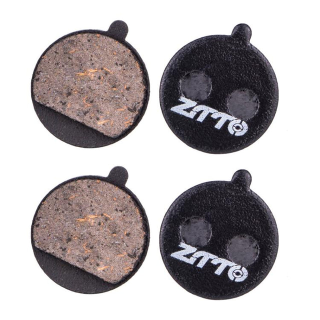 2pairs ZTTO Bicycle Disc Braking Pads Mountain Bike Semi-Metallic Resin Brake Pads, Model: MS-11K