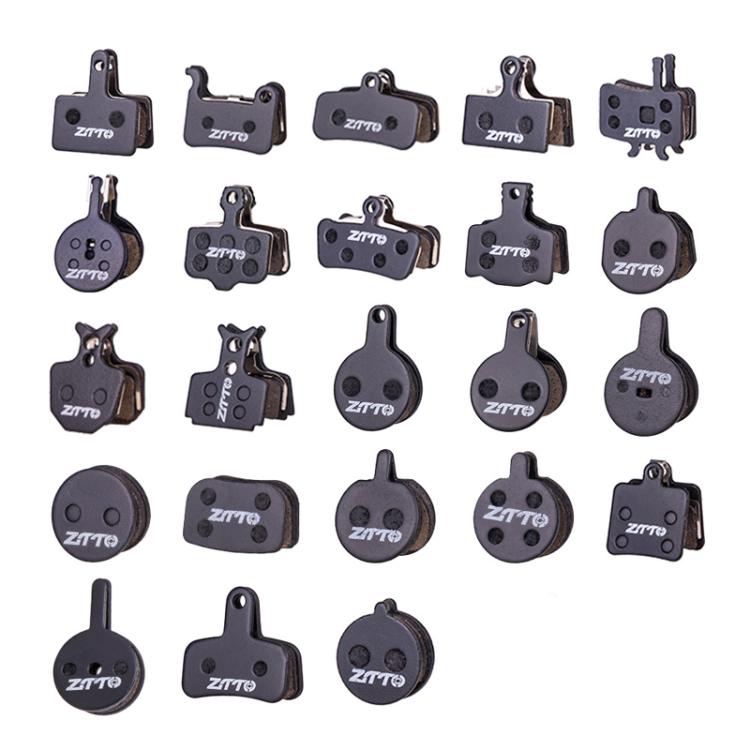 2pairs ZTTO Bicycle Disc Braking Pads Mountain Bike Semi-Metallic Resin Brake Pads, Model: MS-01E