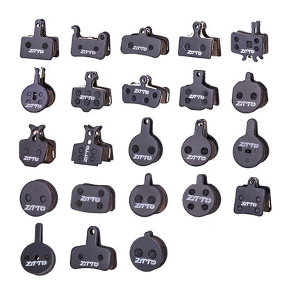 2pairs ZTTO Bicycle Disc Braking Pads Mountain Bike Semi-Metallic Resin Brake Pads, Model: MS-04B - Bicycle Brake Parts by ZTTO | Online Shopping South Africa | PMC Jewellery | Buy Now Pay Later Mobicred