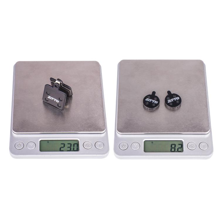 2pairs ZTTO Bicycle Disc Braking Pads Mountain Bike Semi-Metallic Resin Brake Pads, Model: MS-05B