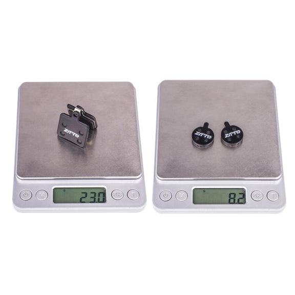 2pairs ZTTO Bicycle Disc Braking Pads Mountain Bike Semi-Metallic Resin Brake Pads, Model: MS-01E