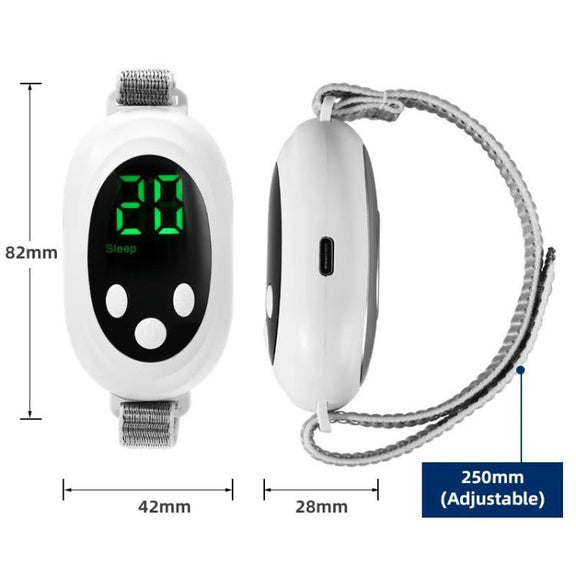 HY61 EMS Pulse Smart Handheld Sleep Meter Sleep Aid Instrument(Green)